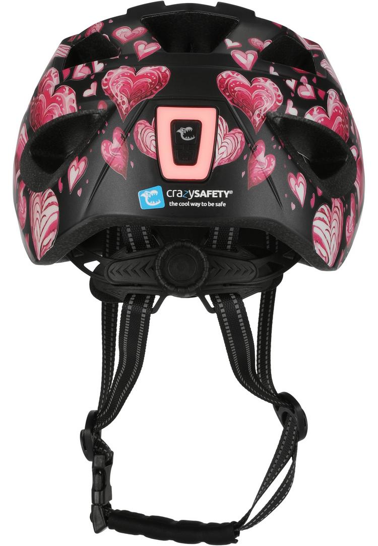 Crazy Safety Crazy Safety Cool Heart Helm - 178 Black Pink - 1 | SportScheck