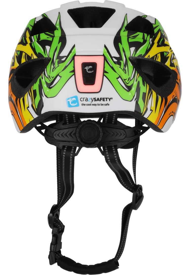 Crazy Safety Crazy Safety Cool Grafitti Helm - 1101 Slate Black - 2 | SportScheck