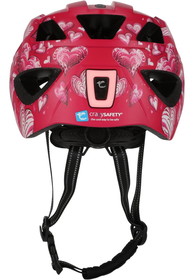 Crazy Safety Crazy Safety Cool Heart Helm - 0104 Red - 1 | SportScheck