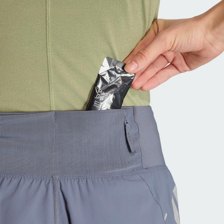 adidas adidas adi365 FORMOTION Short Laufshorts Damen - Grey / Reflective Silver - 0 | SportScheck