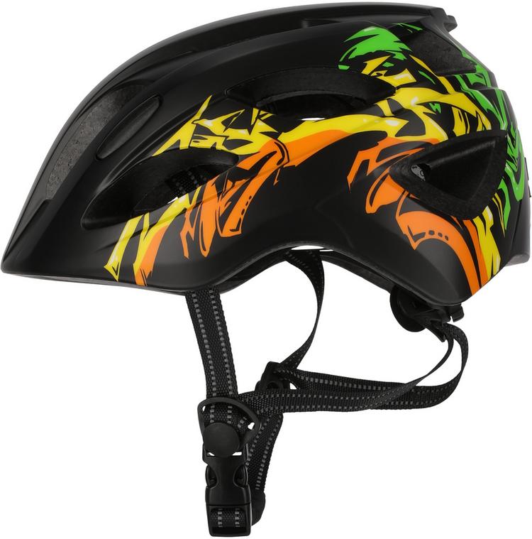 Crazy Safety Crazy Safety Cool Grafitti Helm - 0303 Orange Black Yellow - 0 | SportScheck