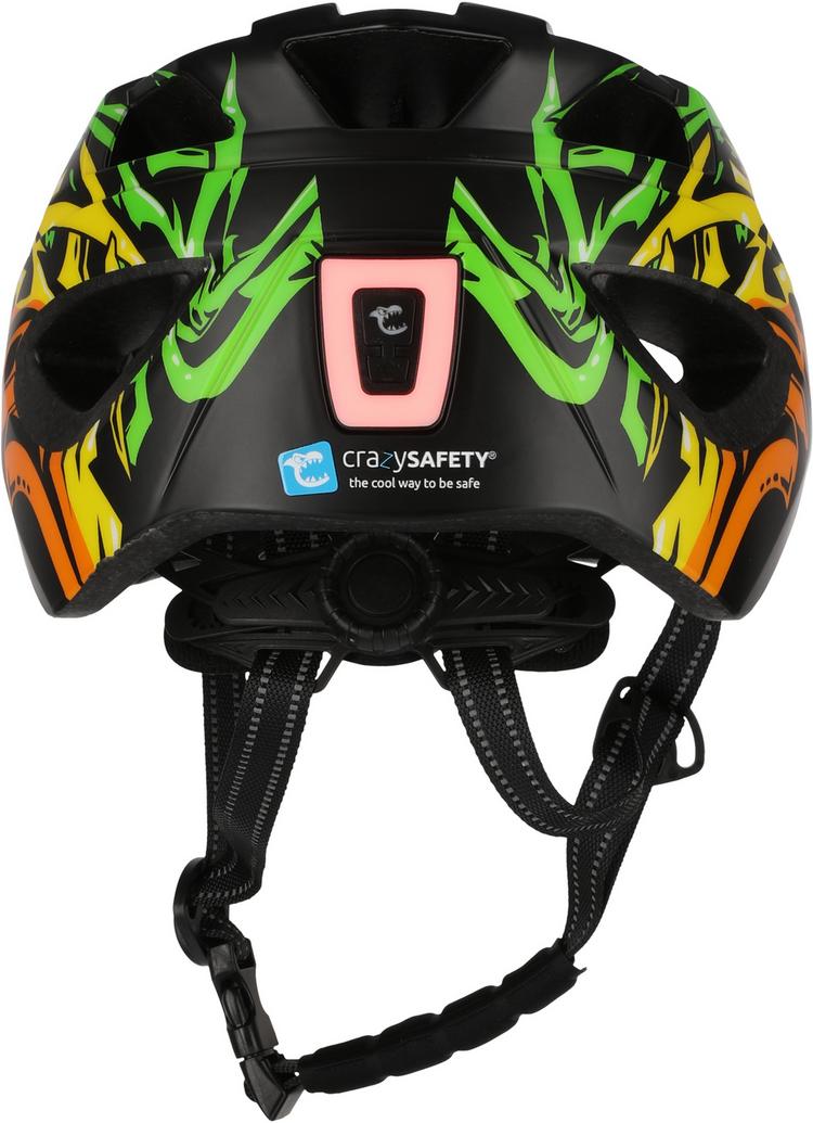 Crazy Safety Crazy Safety Cool Grafitti Helm - 0303 Orange Black Yellow - 0 | SportScheck