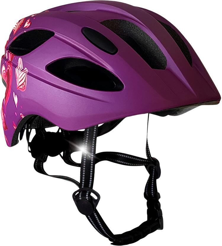Crazy Safety Crazy Safety Cool Heart Helm - 016 Purple - 0 | SportScheck