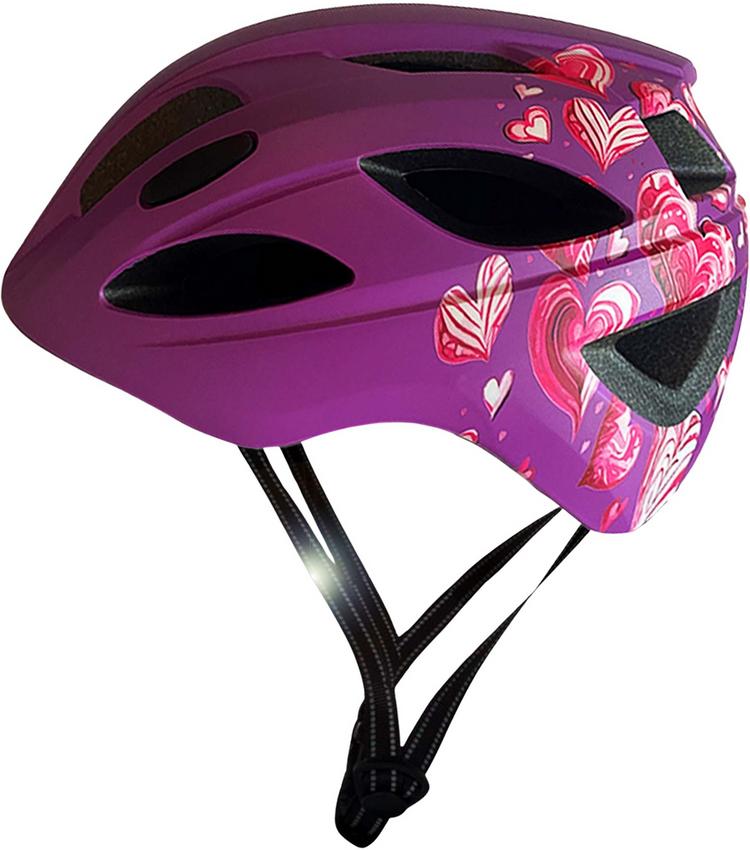 Crazy Safety Crazy Safety Cool Heart Helm - 016 Purple - 0 | SportScheck