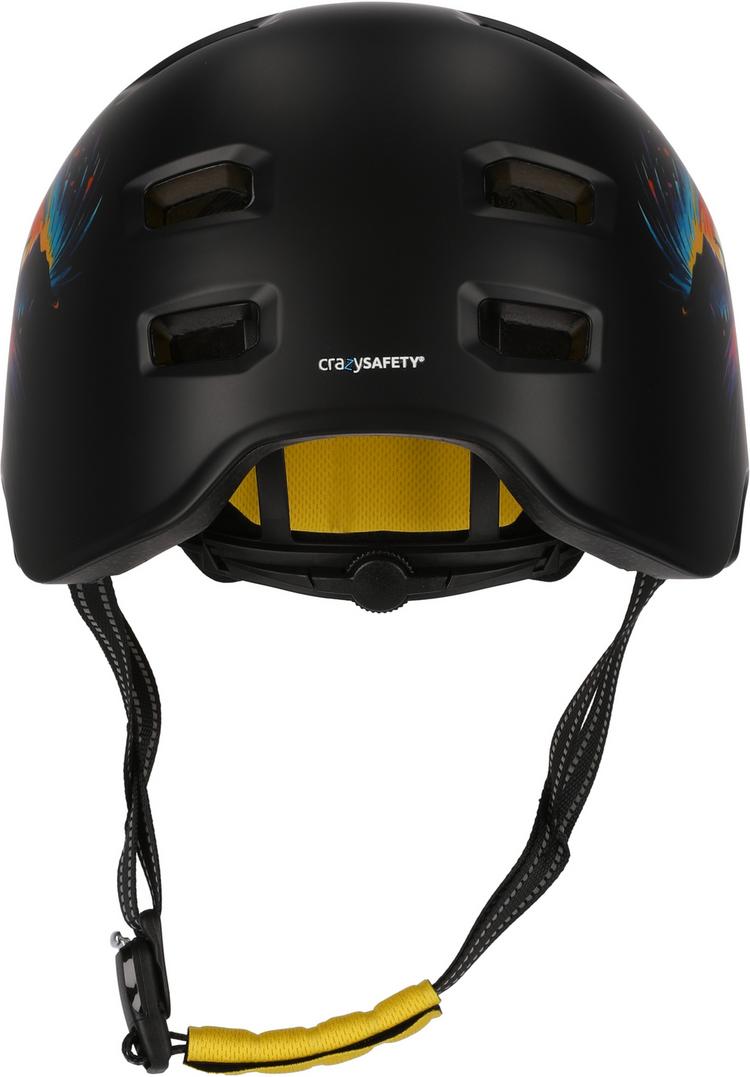 Crazy Safety Crazy Safety Rampage Skating Helm - 0162 Black Orange - 0 | SportScheck