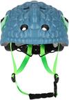 Crazy Safety Chameleon Helm - 2038 Black/Light Blue