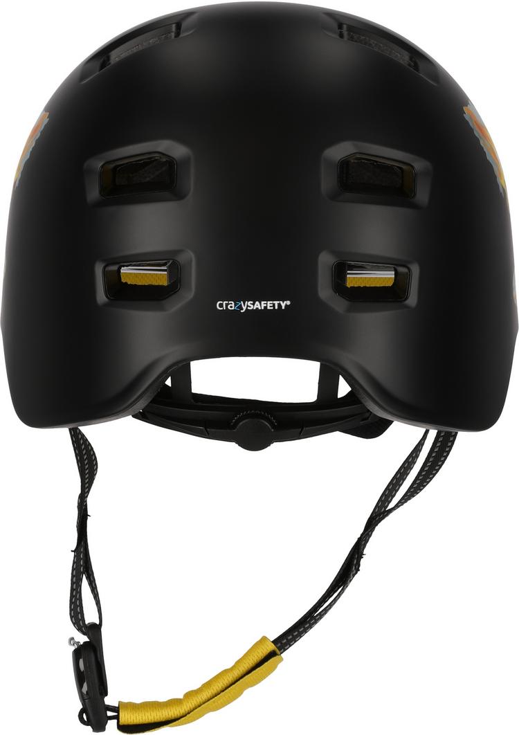 Crazy Safety Crazy Safety Rampage Skateboard Helm - 0162 Black Orange - 0 | SportScheck