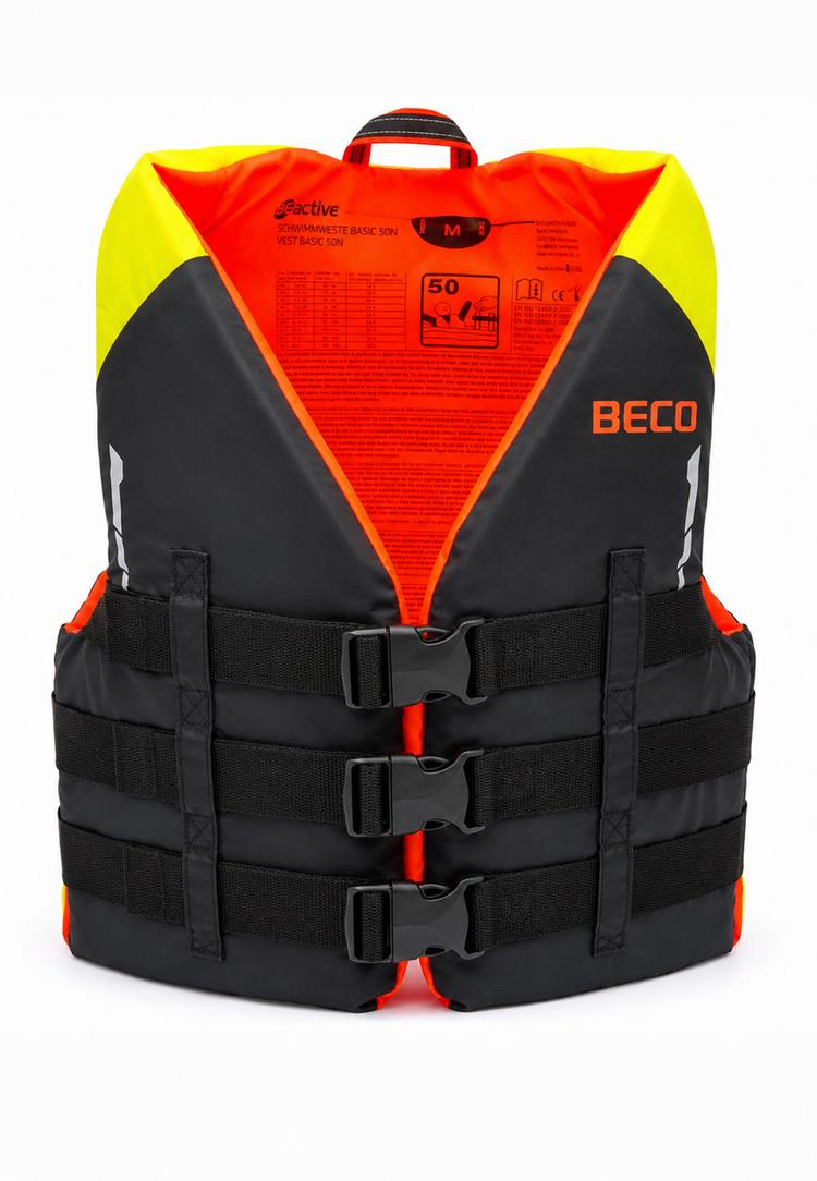 BECO BEERMANN BECO BEERMANN BEactive Schwimmweste - schwarz-neongelb - 0 | SportScheck
