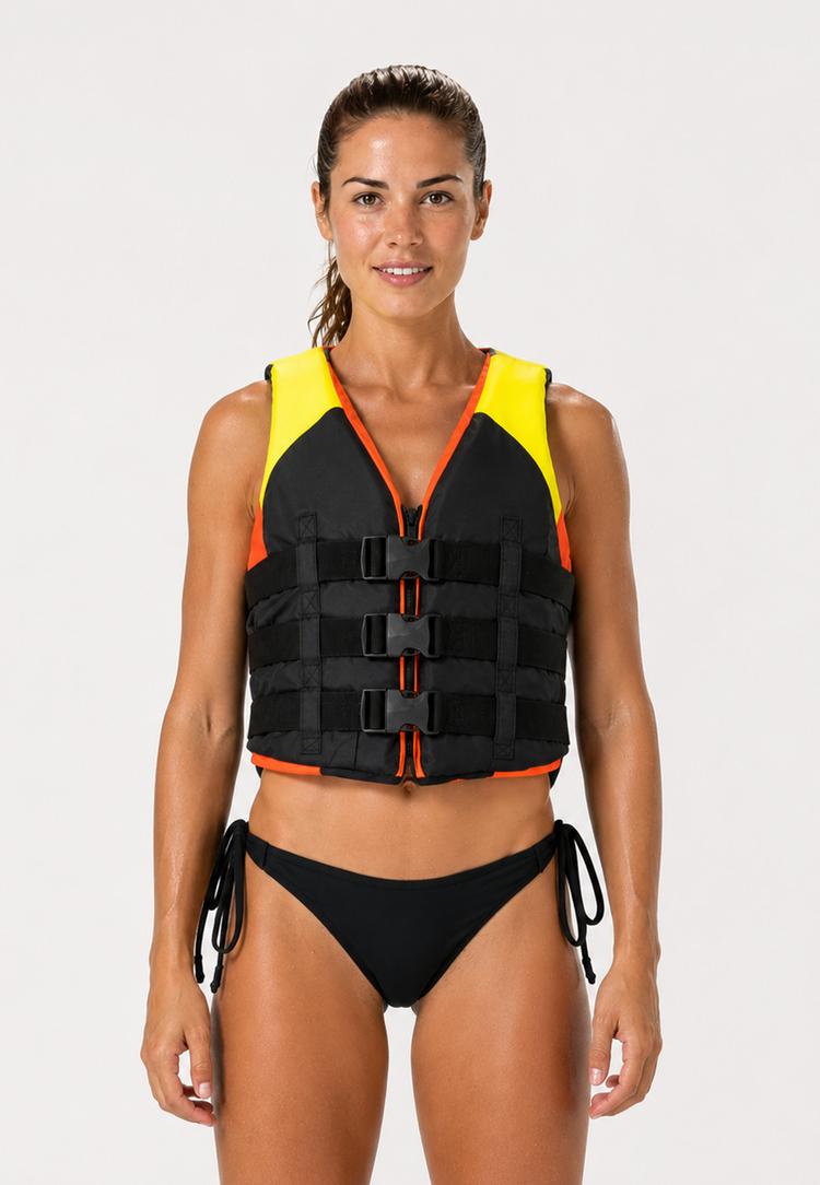 BECO BEERMANN BECO BEERMANN BEactive Schwimmweste - schwarz-neongelb - 0 | SportScheck