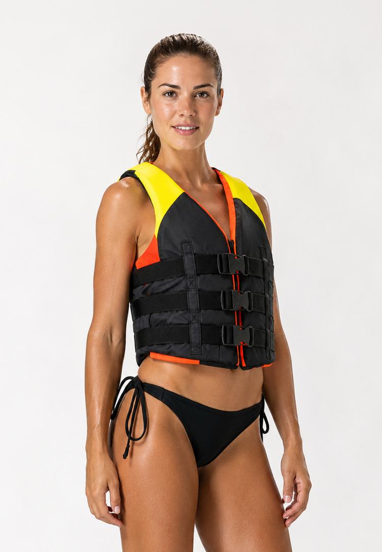 BECO BEERMANN BECO BEERMANN BEactive Schwimmweste - schwarz-neongelb - 3 | SportScheck