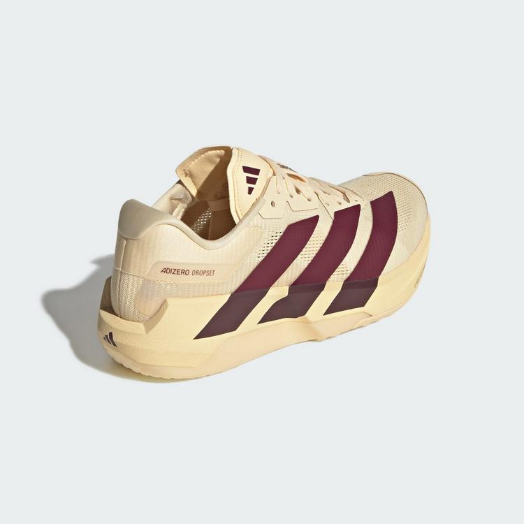adidas adidas Adizero Dropset Pro Trainingsschuhe Hallenschuhe Damen - Warm Vanilla / Maroon / Warm Vanilla - 4 | SportScheck