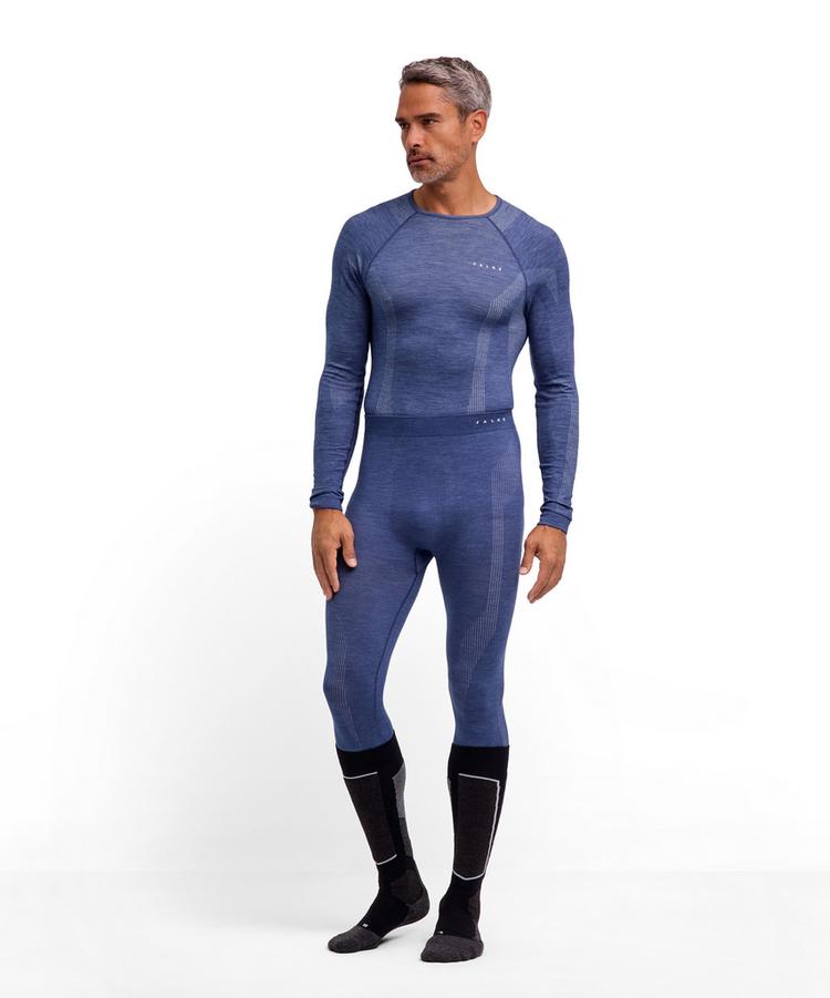 Falke Falke Wool-tech Long Tights Funktionsunterhose Herren - capitain (6751) - 0 | SportScheck