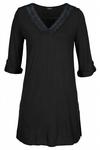 Lascana Longshirt Longshirt Damen - schwarz