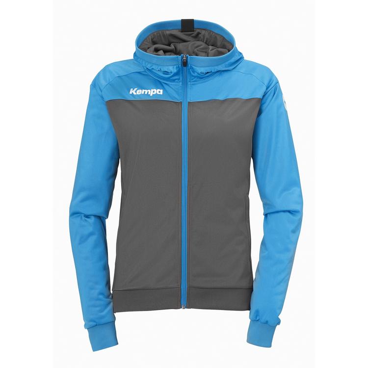 Kempa Kempa PRIME MULTI WOMEN Trainingsjacke Damen - anthra/kempablau - 0 | SportScheck