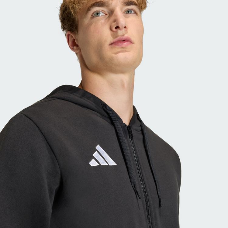 adidas adidas Entrada26 Kapuzenjacke Trainingsjacke Herren - Black / White - 0 | SportScheck