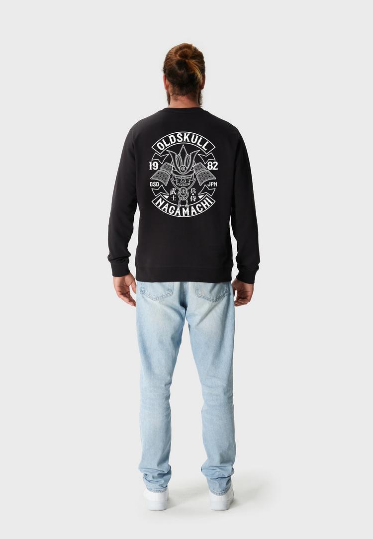 OLDSKULL OLDSKULL Rtrip Nagamurai Sweatshirt Herren - Black - 3 | SportScheck