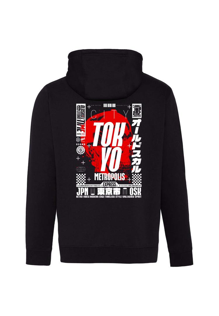 OLDSKULL OLDSKULL ASIAN METROPOLIS SKULL GRAPHIC Hoodie Herren - Black - 0 | SportScheck