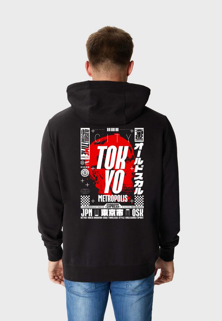 OLDSKULL OLDSKULL ASIAN METROPOLIS SKULL GRAPHIC Hoodie Herren - Black - 0 | SportScheck