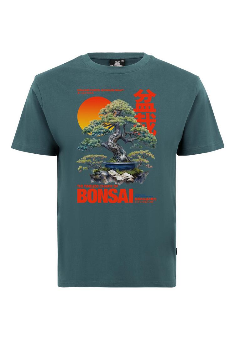OLDSKULL OLDSKULL ASIAN BONSAI Printshirt Herren - Dark Green - 0 | SportScheck