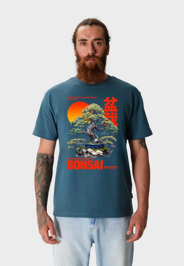 OLDSKULL OLDSKULL ASIAN BONSAI Printshirt Herren - Dark Green - 0 | SportScheck