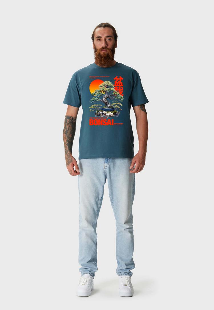 OLDSKULL OLDSKULL ASIAN BONSAI Printshirt Herren - Dark Green - 1 | SportScheck