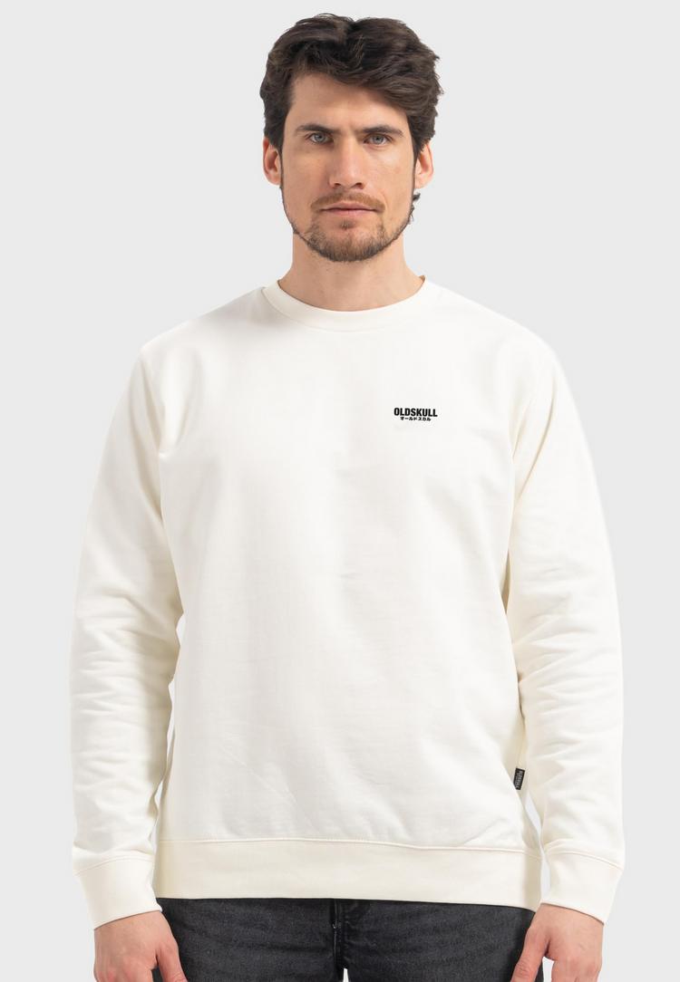 OLDSKULL OLDSKULL Basic Osk Sweatshirt Herren - Off White - 0 | SportScheck