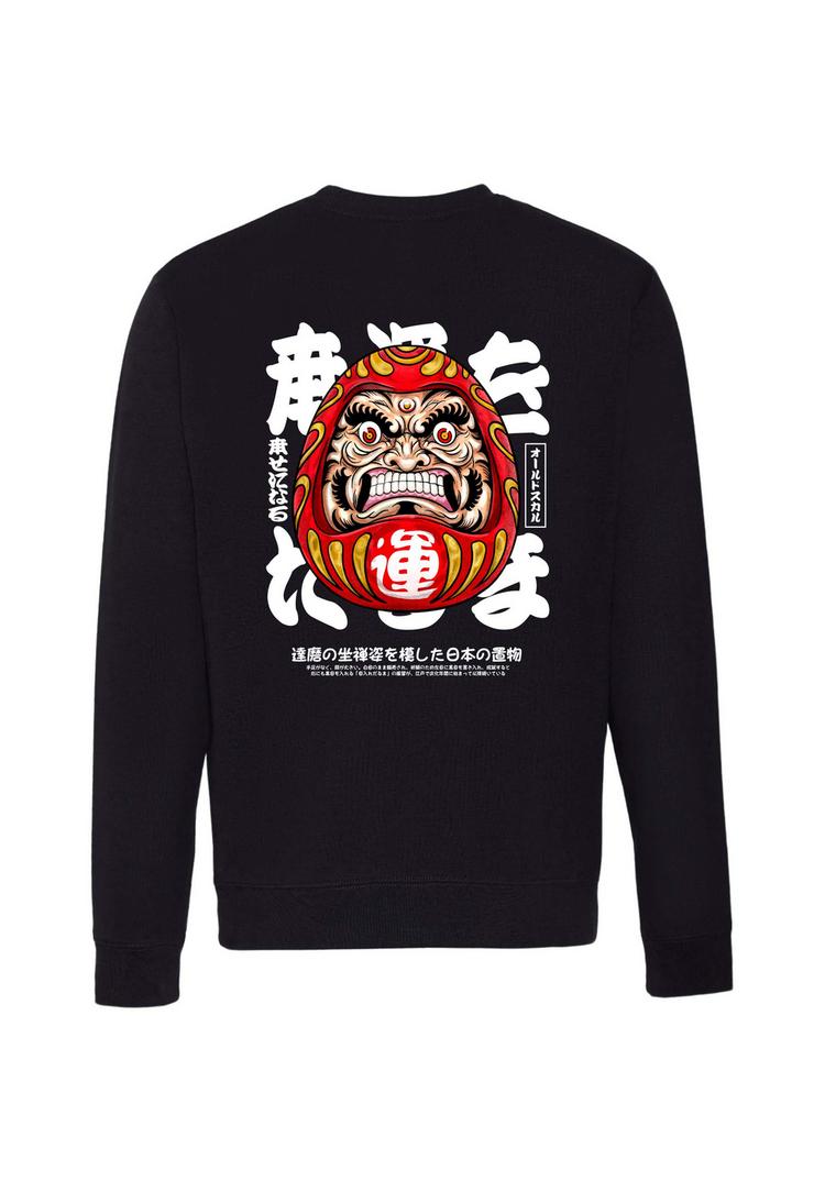 OLDSKULL OLDSKULL ASIAN FURIOUS DARUMA Sweatshirt Herren - Black - 0 | SportScheck