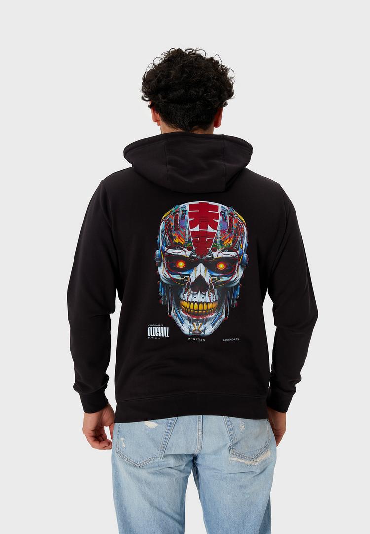 OLDSKULL OLDSKULL Xtreme Vivid Skull Sweatjacke Herren - Black - 0 | SportScheck