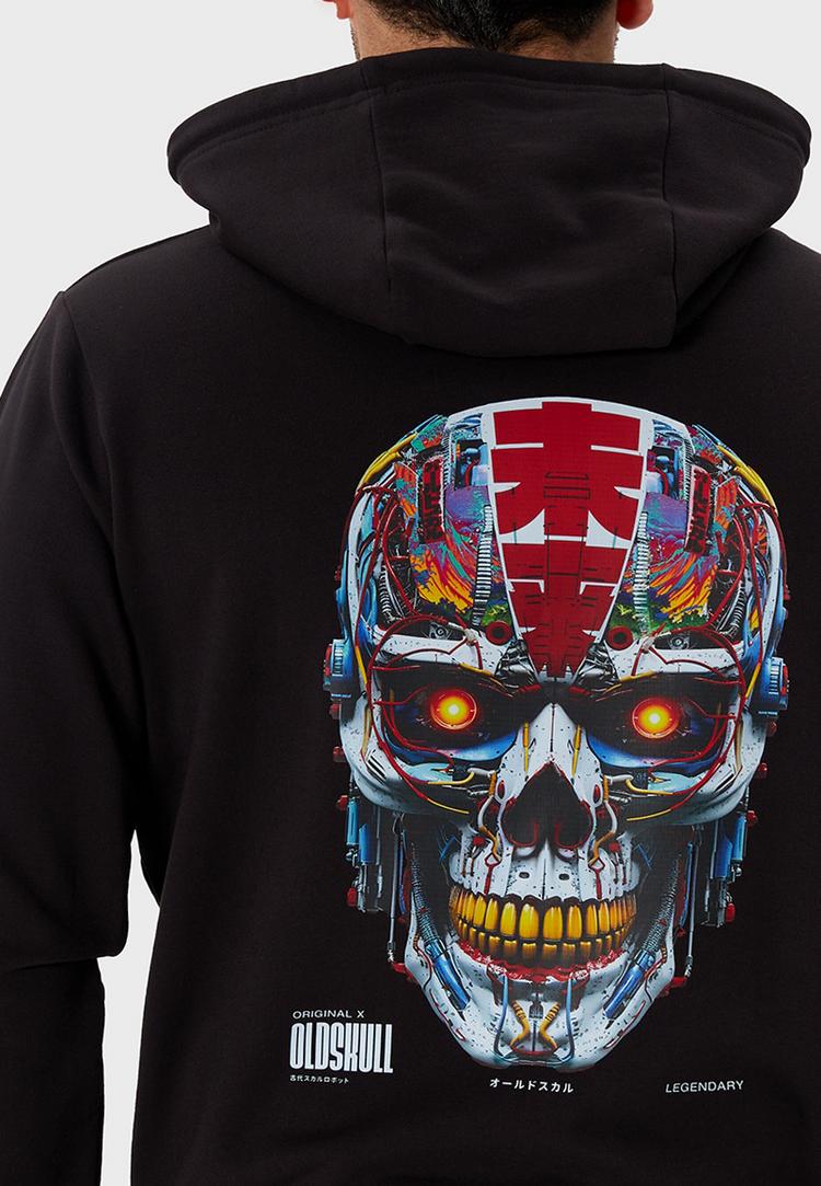 OLDSKULL OLDSKULL Xtreme Vivid Skull Sweatjacke Herren - Black - 1 | SportScheck