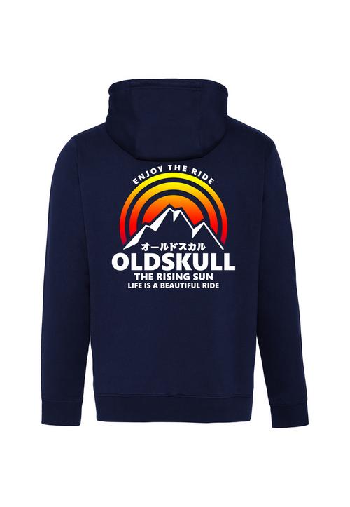 OLDSKULL Retro Rising Sun Sweatjacke Herren