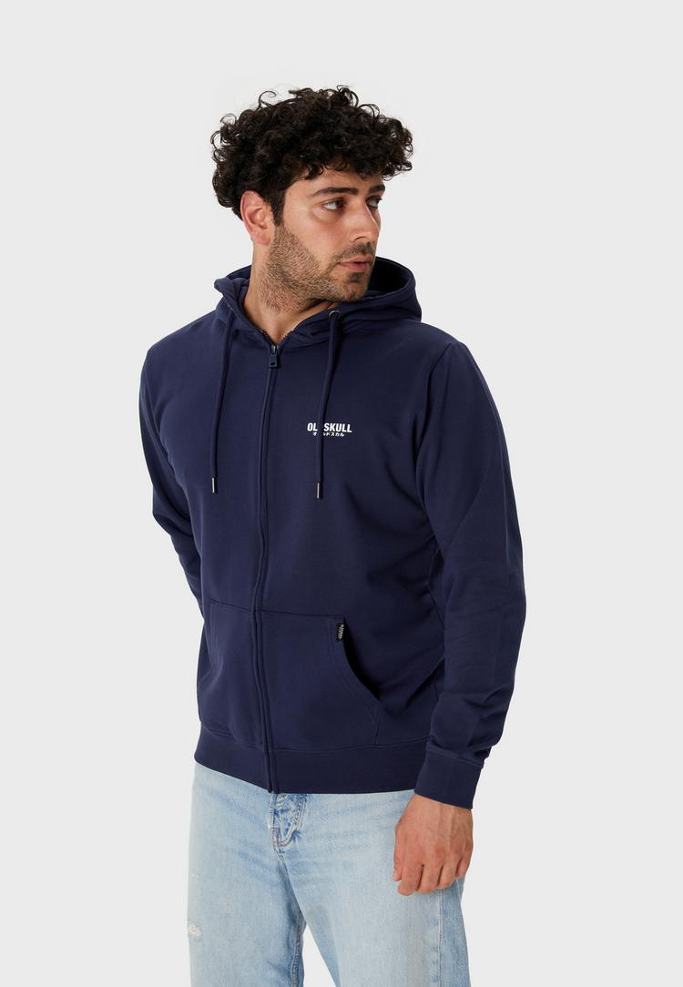 OLDSKULL OLDSKULL Retro Rising Sun Sweatjacke Herren - Navy - 2 | SportScheck