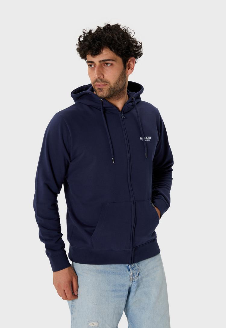 OLDSKULL OLDSKULL Retro Rising Sun Sweatjacke Herren - Navy - 3 | SportScheck