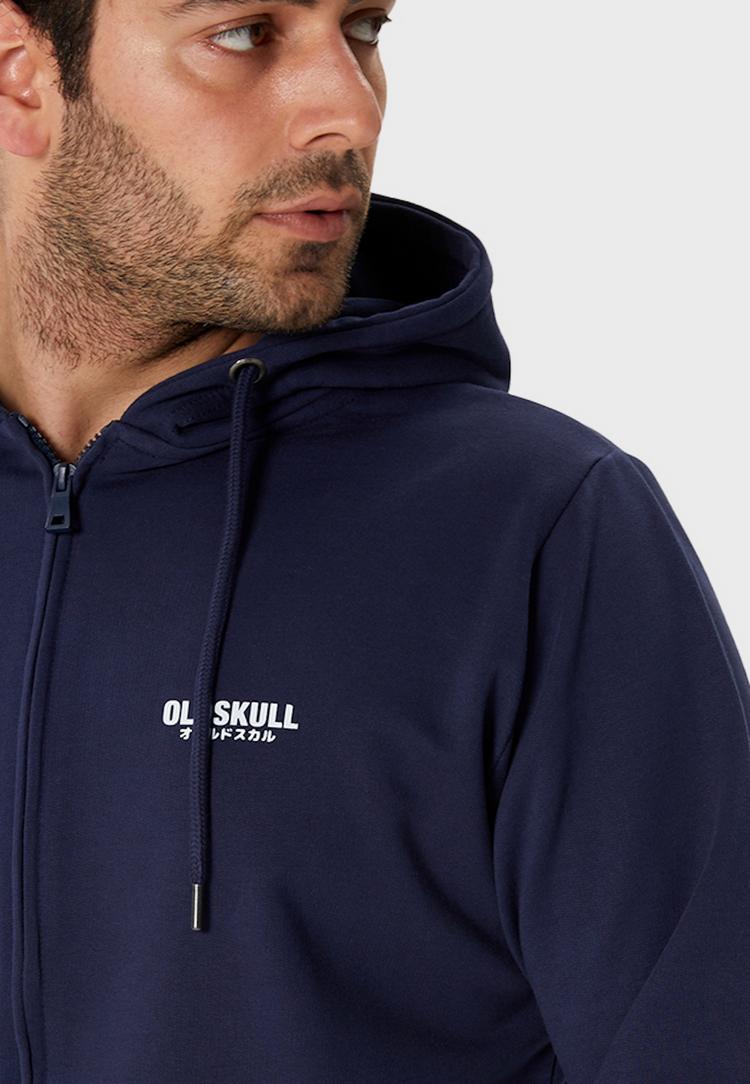 OLDSKULL OLDSKULL Retro Rising Sun Sweatjacke Herren - Navy - 0 | SportScheck
