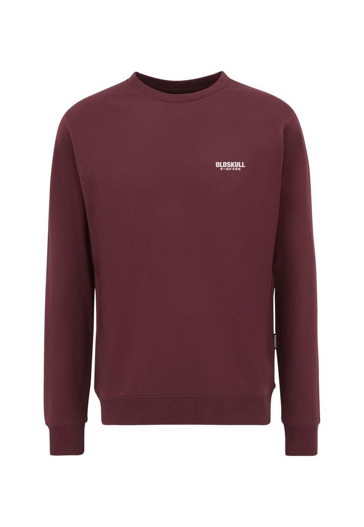 OLDSKULL OLDSKULL Basic Osk Sweatshirt Herren - Burgundy - 0 | SportScheck