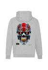 OLDSKULL Xtreme Vivid Skull Sweatjacke Herren - Heather Grey