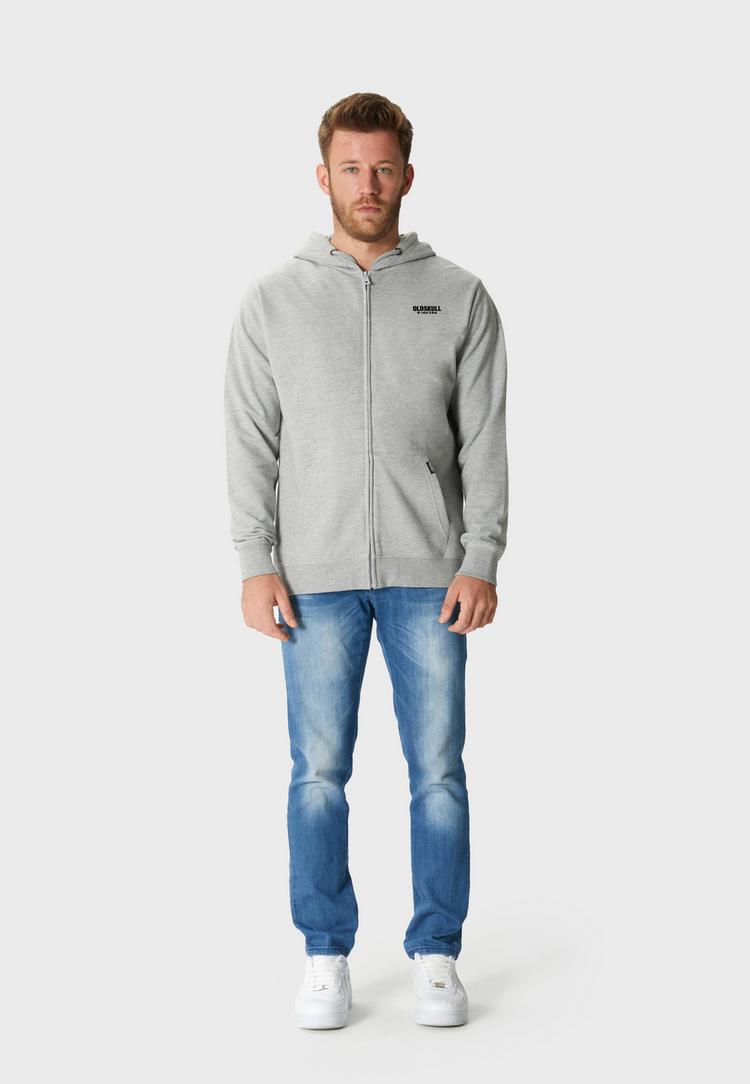OLDSKULL OLDSKULL Xtreme Vivid Skull Sweatjacke Herren - Heather Grey - 1 | SportScheck