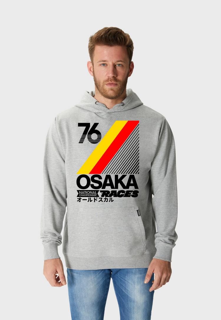 OLDSKULL OLDSKULL Retro Japan City Hoodie Herren - Heather Grey - 0 | SportScheck