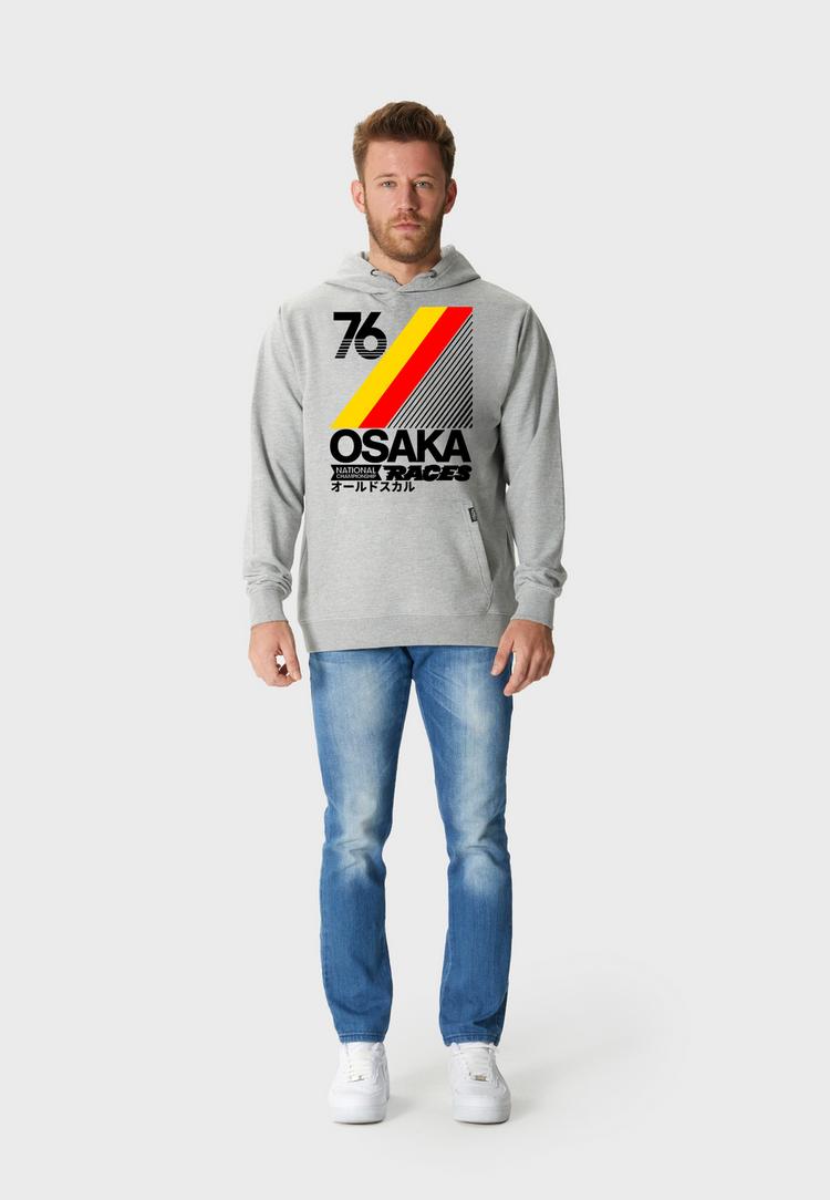 OLDSKULL OLDSKULL Retro Japan City Hoodie Herren - Heather Grey - 1 | SportScheck