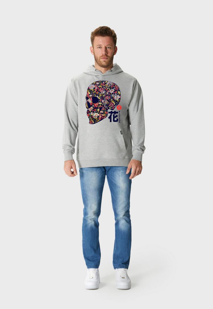 OLDSKULL OLDSKULL Xtreme Vivid Skull Hoodie Herren - Heather Grey - 1 | SportScheck