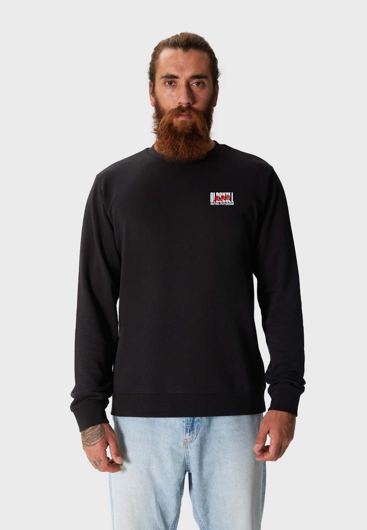 OLDSKULL OLDSKULL ASIAN FUTURISM RIDER Sweatshirt Herren - Black - 2 | SportScheck