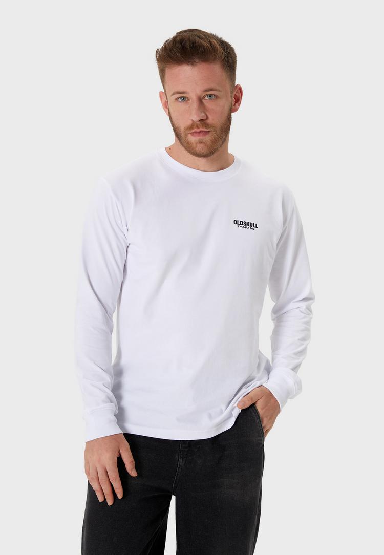 OLDSKULL OLDSKULL Langarmshirt Herren - White - 0 | SportScheck