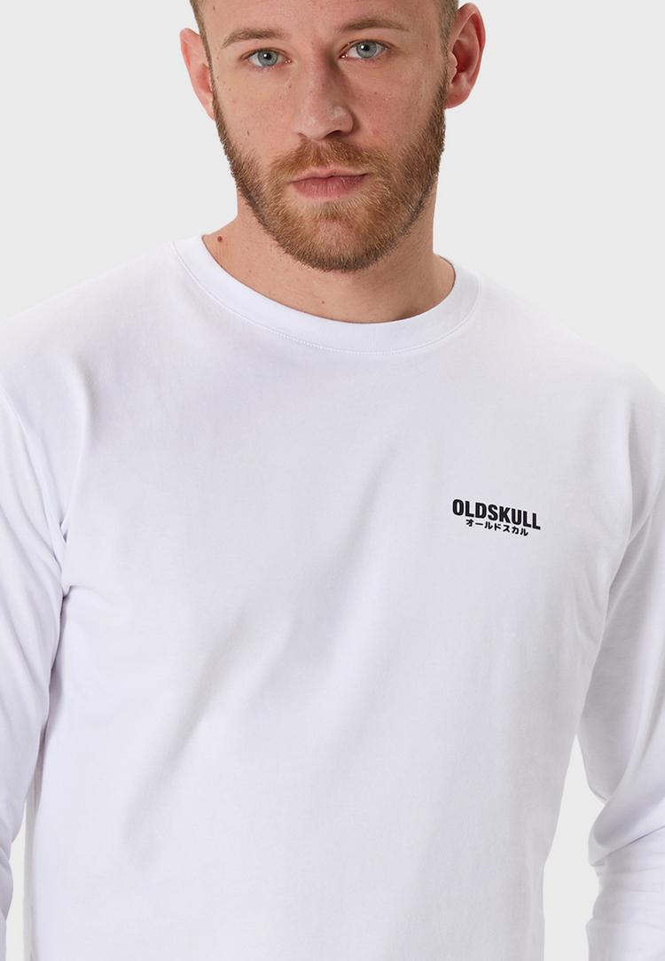 OLDSKULL OLDSKULL Langarmshirt Herren - White - 0 | SportScheck