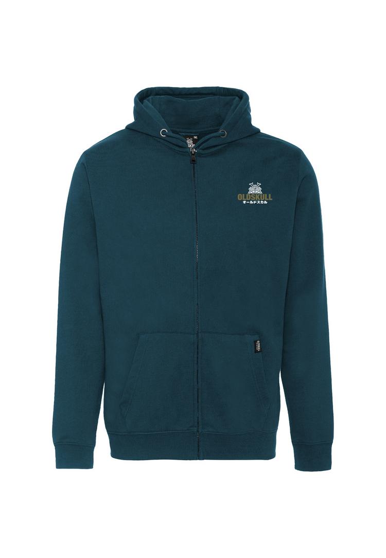 OLDSKULL OLDSKULL Basic Osk Samurai Sweatjacke Herren - Dark green - 0 | SportScheck