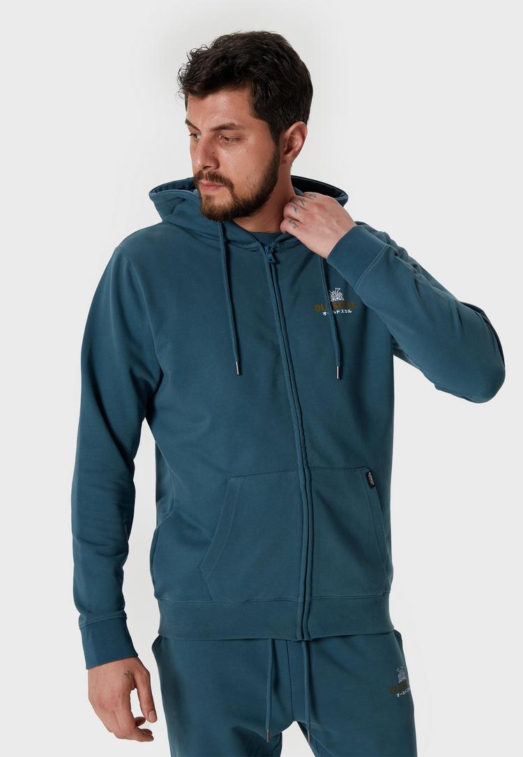 OLDSKULL OLDSKULL Basic Osk Samurai Sweatjacke Herren - Dark green - 0 | SportScheck