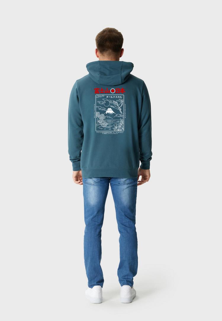 OLDSKULL OLDSKULL Asian Futeesan Hoodie Herren - Dark green - 3 | SportScheck