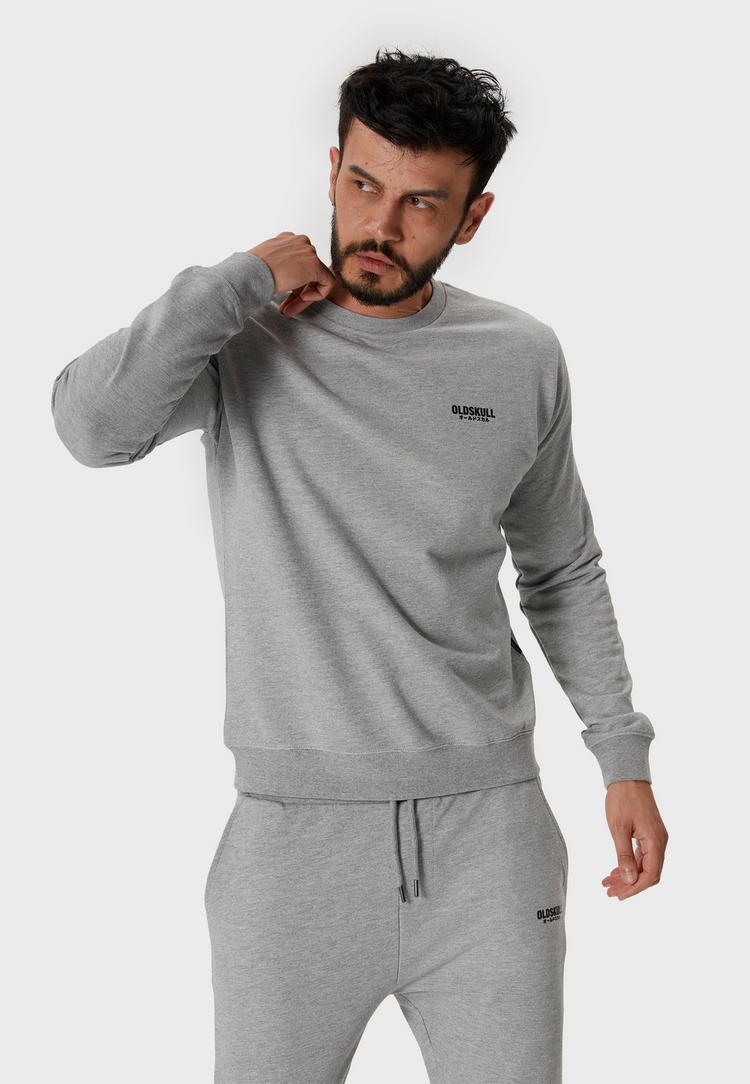 OLDSKULL OLDSKULL Basic Osk Sweatshirt Herren - Heather Grey - 0 | SportScheck