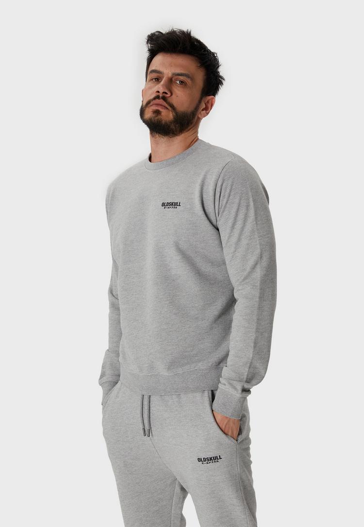 OLDSKULL OLDSKULL Basic Osk Sweatshirt Herren - Heather Grey - 2 | SportScheck