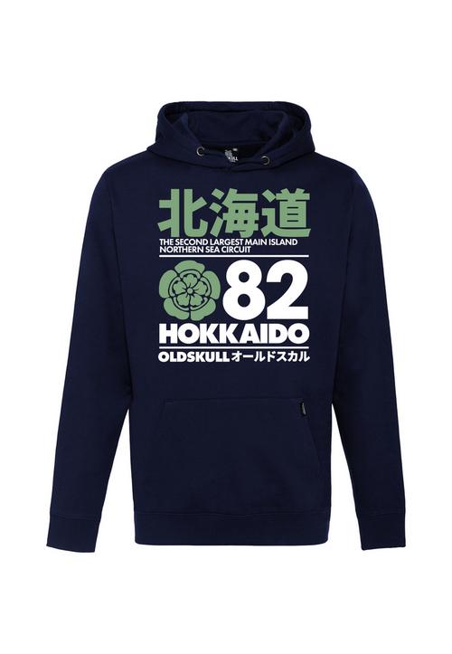 OLDSKULL Retro Japan Island Hoodie Herren