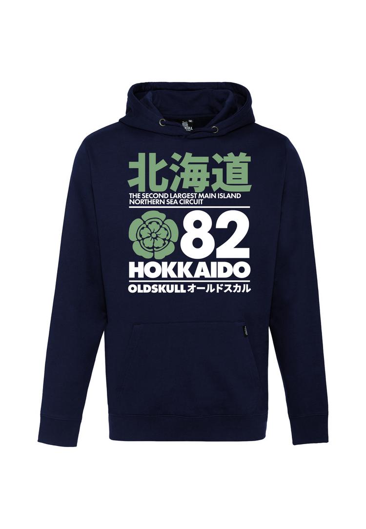 OLDSKULL OLDSKULL Retro Japan Island Hoodie Herren - Navy - 0 | SportScheck