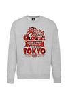 OLDSKULL ASIAN TOKYO TIGER Sweatshirt Herren - Heather Grey